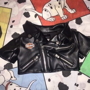 Harley Davidson Build a Bear toy jacket